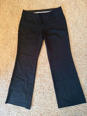 Maurices Black Wide Leg Pants with Wide Waistband